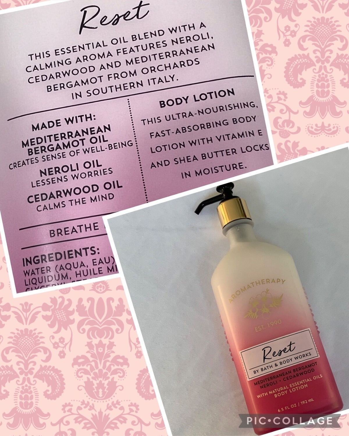 Aromatherapy Body Lotion 6.5 oz - Multiple Scents
