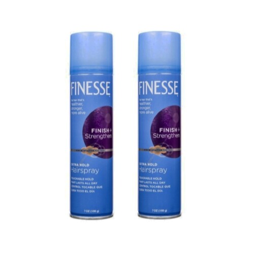 Extra Hold Aerosol Hairspray - 2 Pack, 7 Oz Each, Firm & Manageable Style