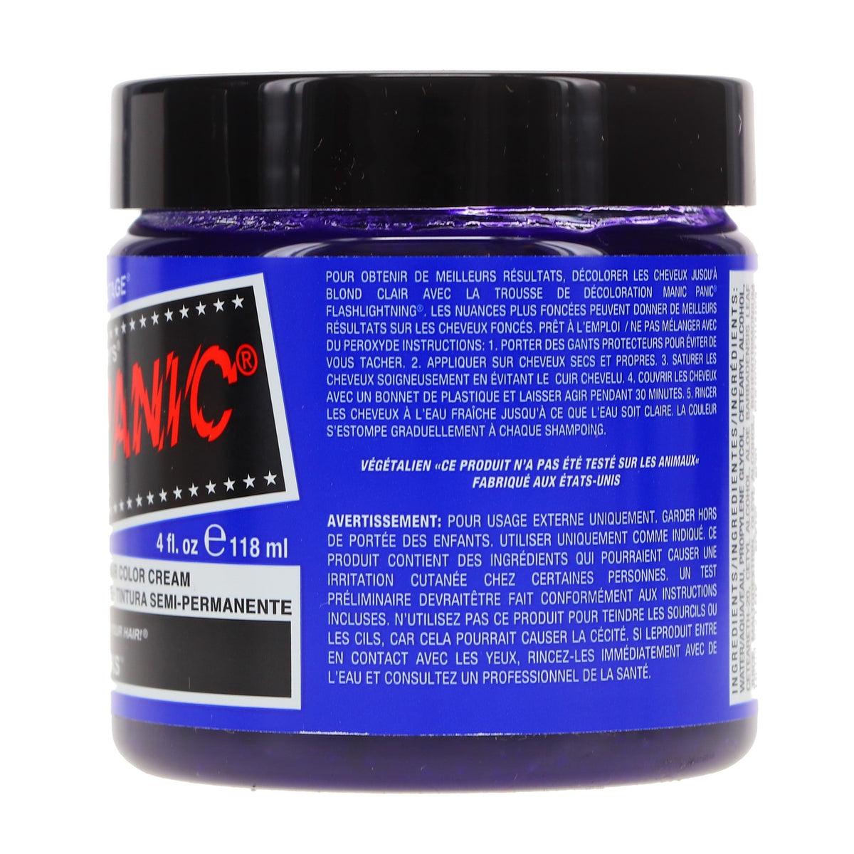Lie Locks Hair Dye - Indigo Purple-Blue 4 oz