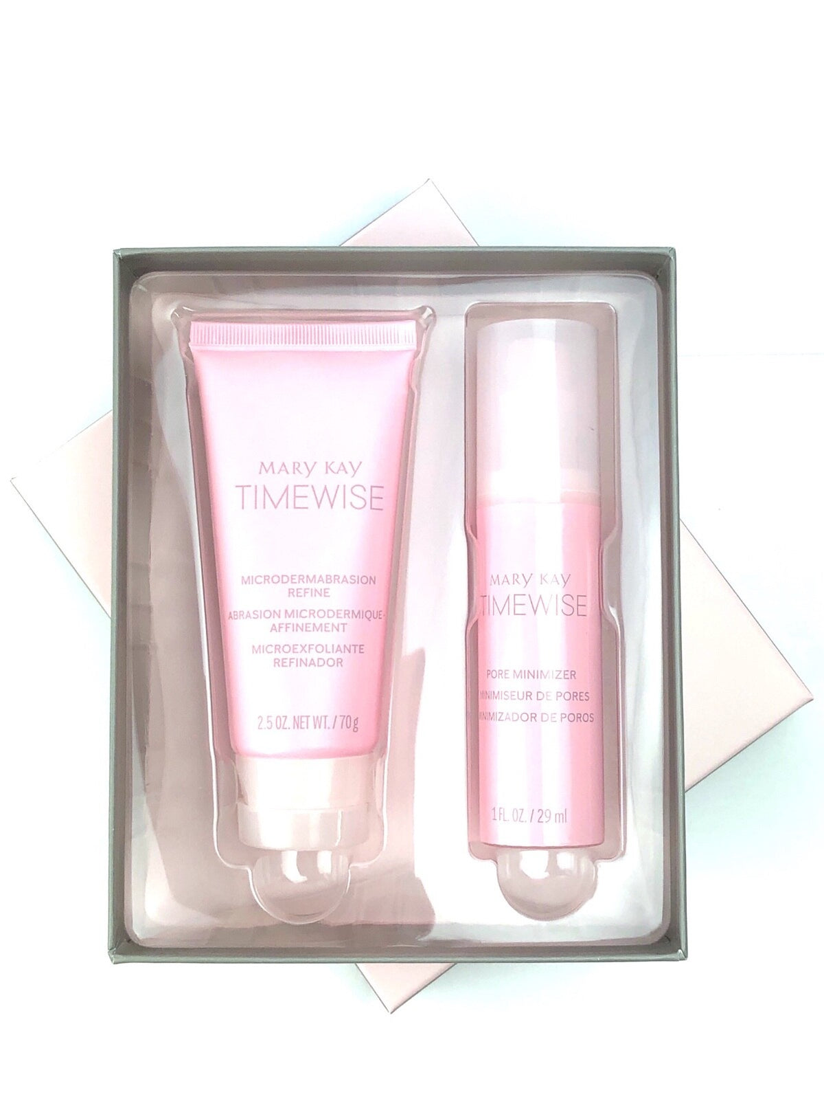 MARY KAY TIMEWISE MICRODERMABRASION PLUS SET~PORE MINIMIZE &