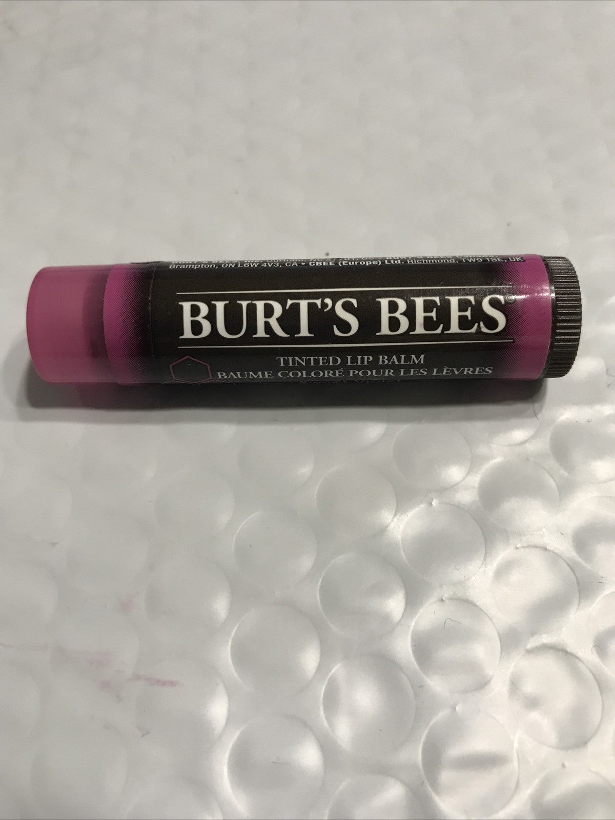 Tinted Lip Balm Sweet Violet - Sealed Burt's Bees Lip Care
