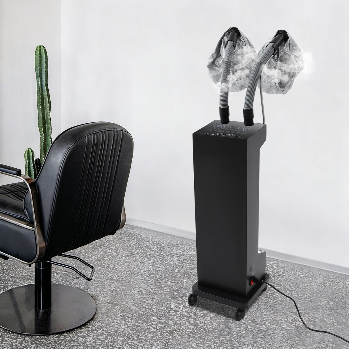 Professional Hair Color Processor with Micro Mist Technology, Vertical Styling Machine
