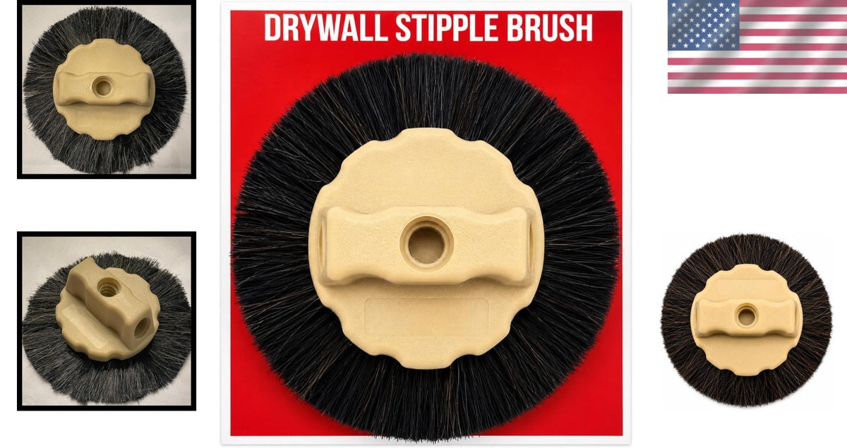 8-Inch Ceiling Texture Brush for Professional Wall & Ceiling Finishing
