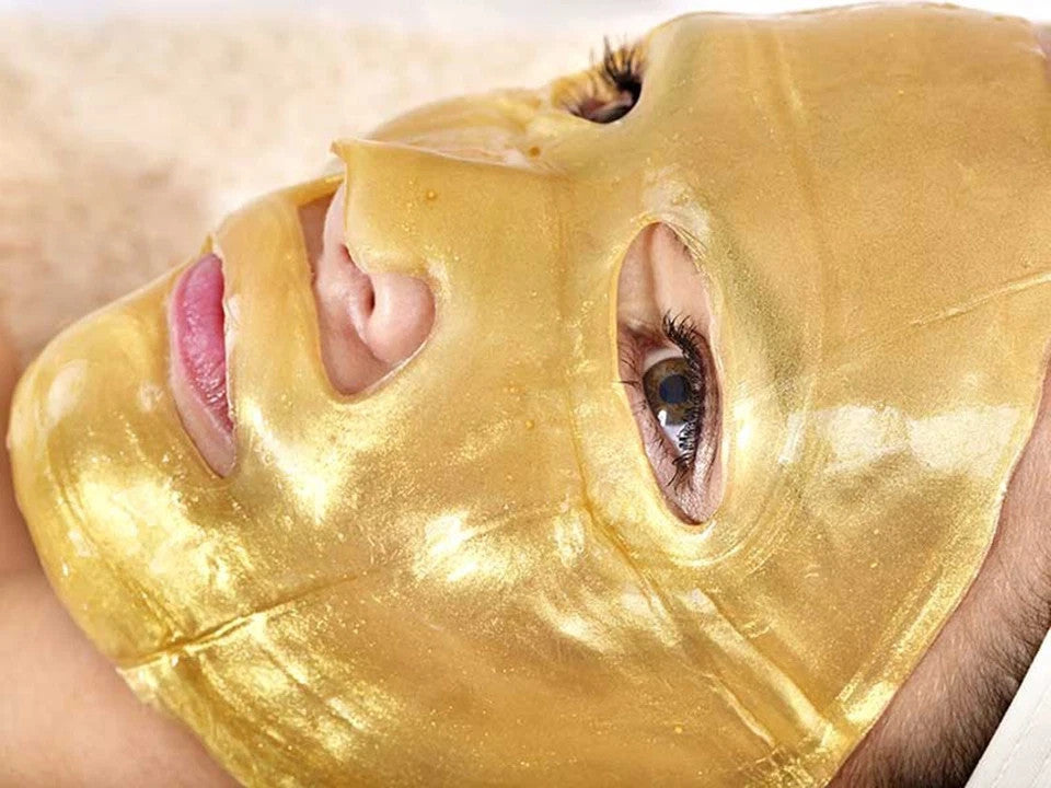 Gold Collagen Face Mask – 10 Pack Anti-Aging Hydrating