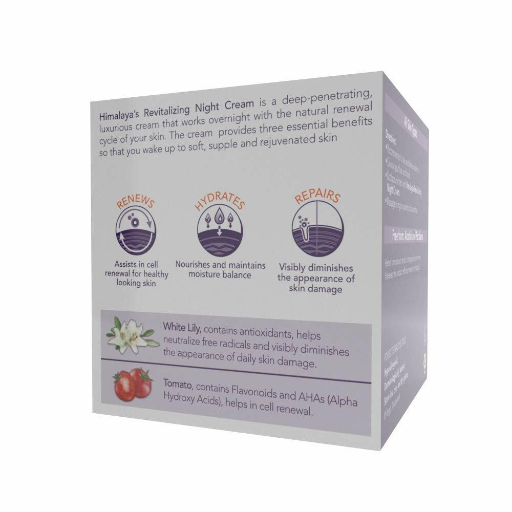Revitalizing Night Cream for All Skin Types - 50ml Hydrating Skin Renewal