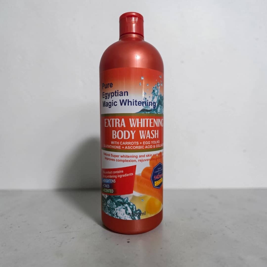 Whitening Shower Gel with Carrot & Egg Yolks - 1000ml Extra Brightening