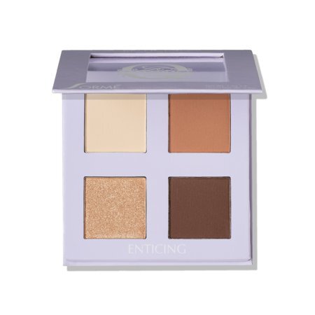 Enticing Eyeshadow Palette - 4 Rich, Blendable Shades for Stunning Eyes
