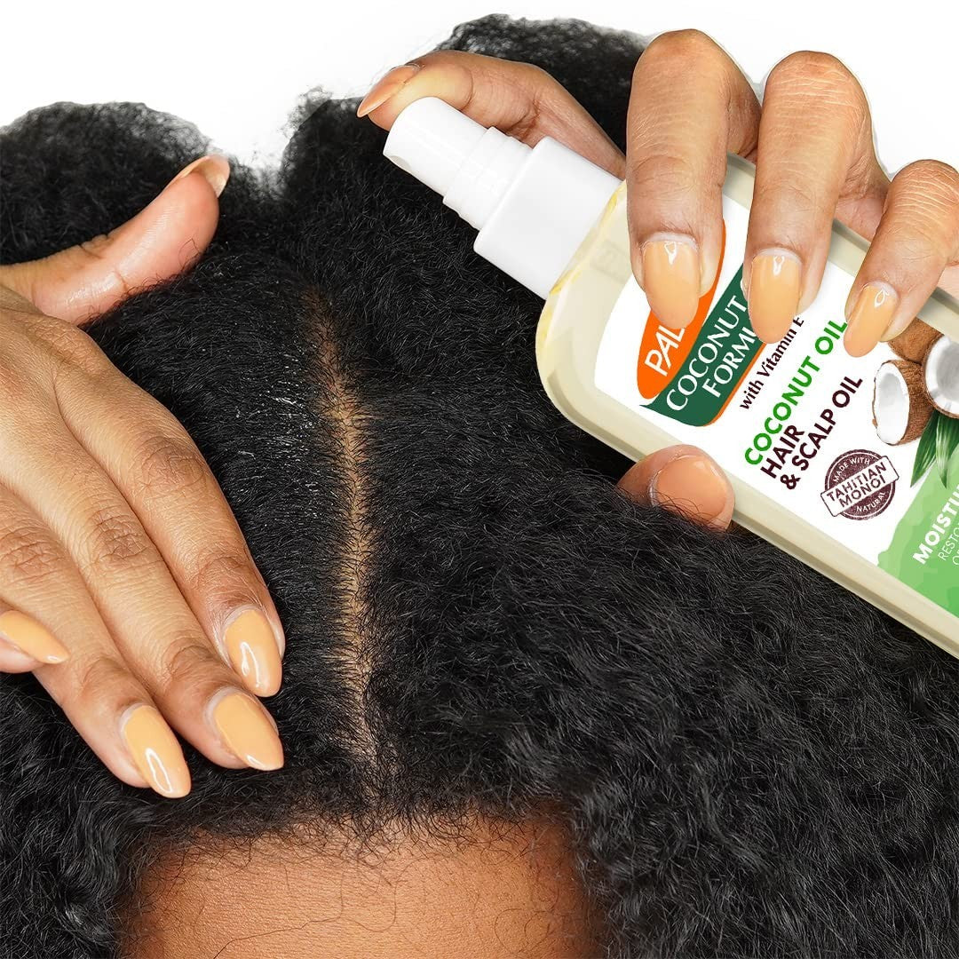 Coconut Hair & Scalp Restorative Oil - Hydrating Hair Treatment for All Hair Types 5.1 Oz