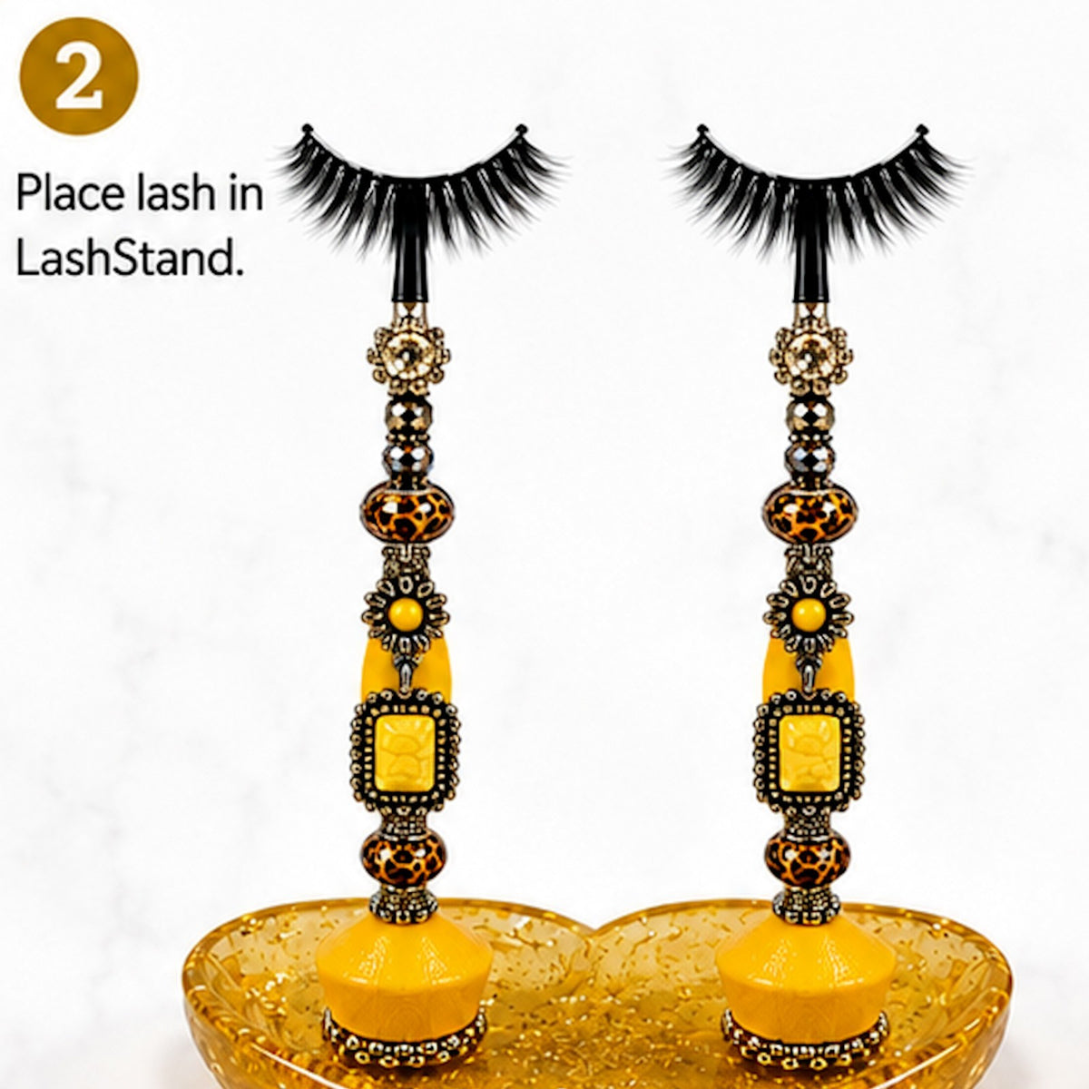 Magnetic Lash Stand for Prep, Drying & Display - Handmade Eyelash Tool