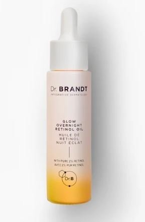 Overnight Retinol Face Oil - Brightening Skin Care Serum 30ml