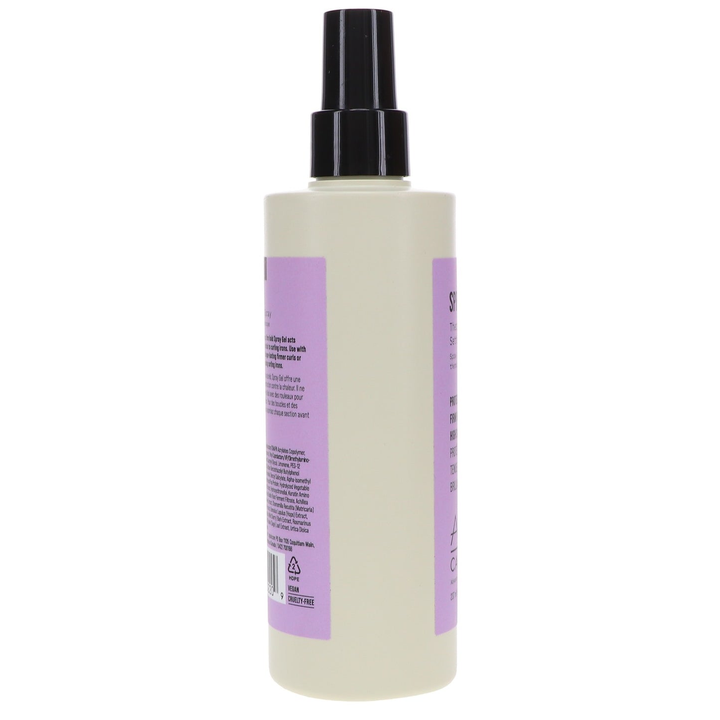 Thermal Setting Hair Spray Gel - Heat Protectant & Styling Aid, 8 oz
