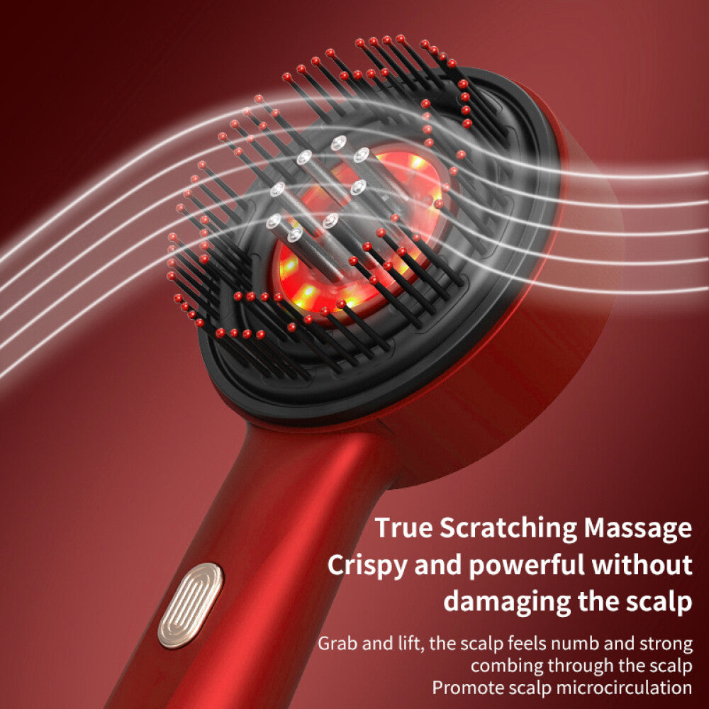 Electric Red Light Scalp Massage Comb
