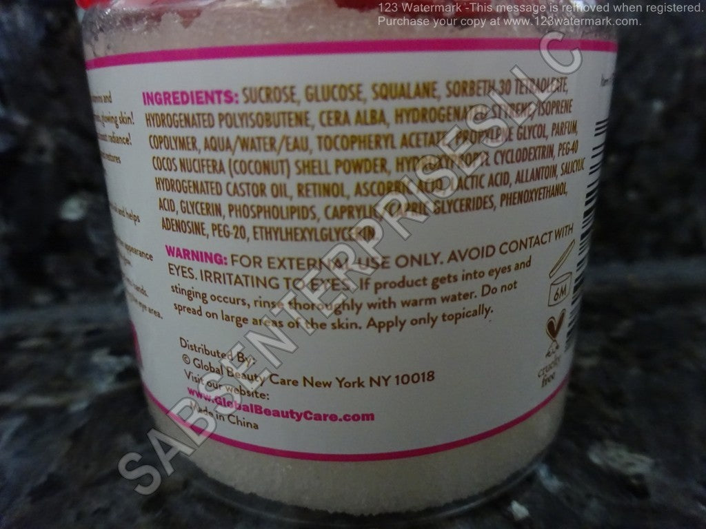 8 Global Beauty Care COCONUT SUGAR + LACTIC ACID Exfoliating Facial