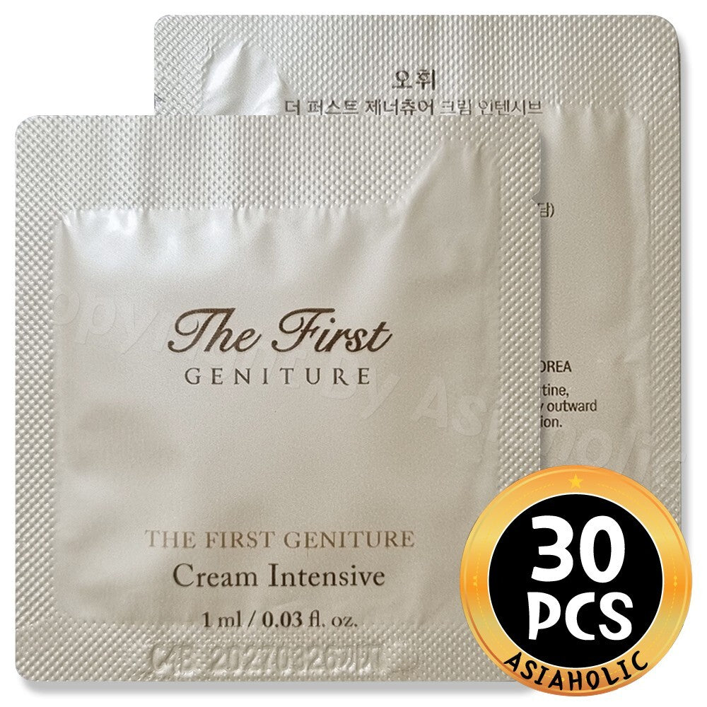 O HUI The First Geniture Cream Intensive Sample Pack - 30 Pcs, 1ml Each