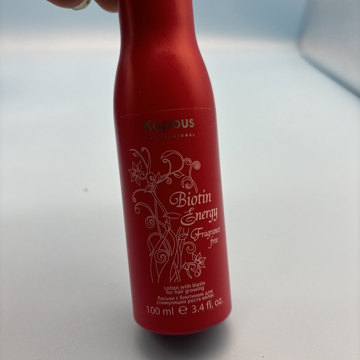 Kapous lotion with biotin for hair growing Energy Fragrance Free 3.4